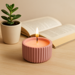 Yuvarlak Çizgili Kase 8x8cm