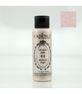 Cadence Metalik Boya - 233 Açık Pembe 70ML