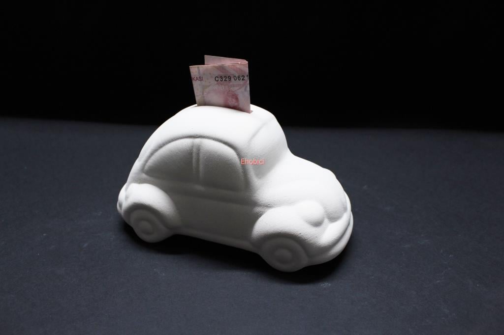 Seramik Araba Kumbara 9x16,5cm B-46