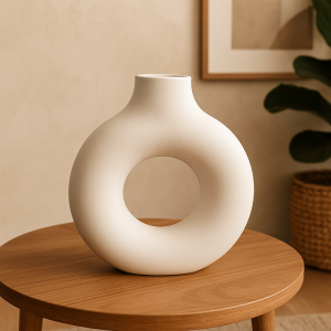 Yuvarlak Küçük Vazo 13x12cm