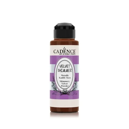 Cadence Metalik Kadife Tozu Bakır 120ml