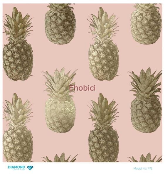 Diamond Pirinç Dekopaj Kağıdı - 475 - 30x30