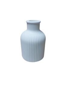 Yuvarlak Çizgili Vazo 10x7cm