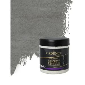 Cadence Concrete Stucco Gri İnce Son Kat Beton Kaplama 250ml