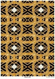 Lineart Craft Pirinç Dekopaj Kağıdı Model - 1234