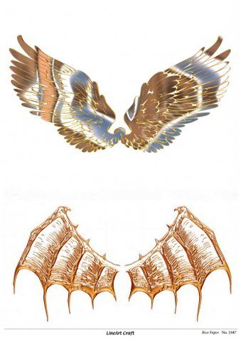 Lineart Pirinç Dekopaj Kağıdı Model - 2587