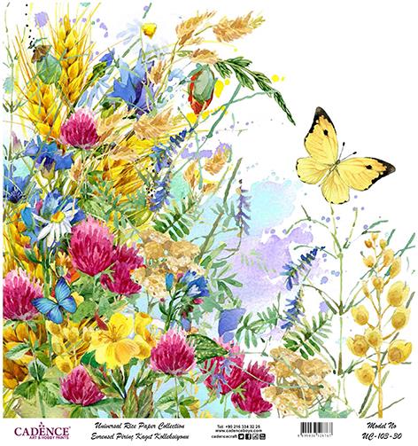 Cadence Evrensel Pirinç Dekopaj Kağıdı - UC-103