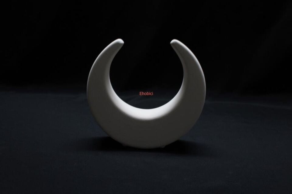 Seramik Küçük Hilal 15cm D-07