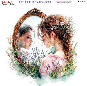 Ütü ile Rub On Transfer Kağıdı 30x30cm RB-415