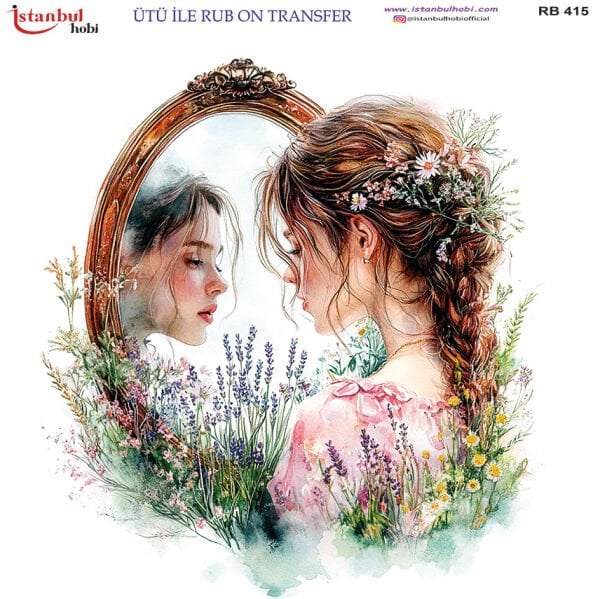 Ütü ile Rub On Transfer Kağıdı 30x30cm RB-415