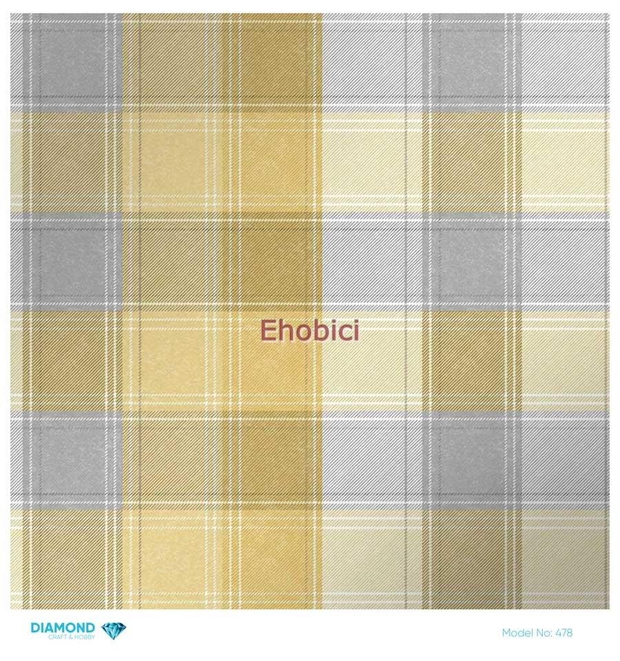 Diamond Pirinç Dekopaj Kağıdı - 478 - 30x30