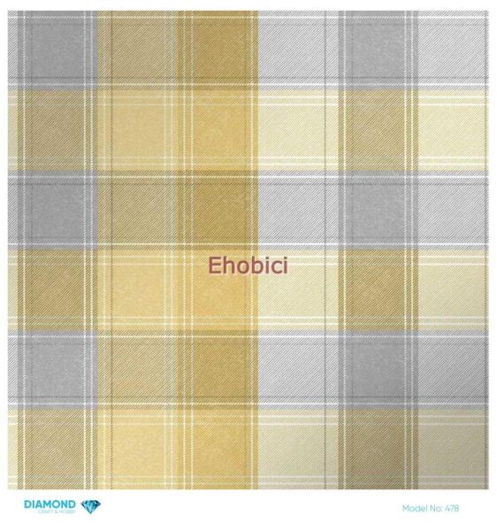 Diamond Pirinç Dekopaj Kağıdı - 478 - 30x30