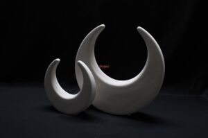 Seramik Büyük Hilal 24cm D-08