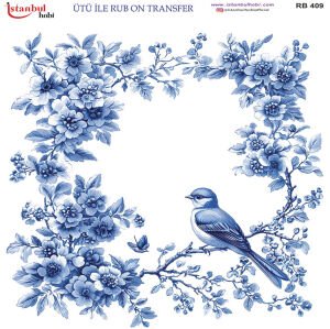 Ütü ile Rub On Transfer Kağıdı 30x30cm RB-409
