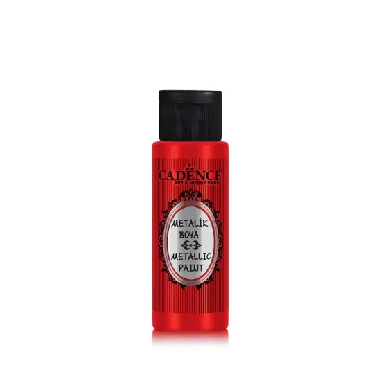 Cadence Metalik Boya 215 Kırmızı 70ML