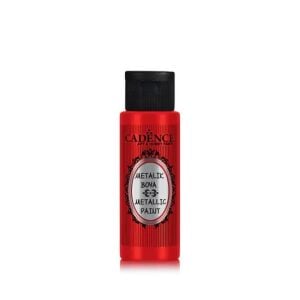 Cadence Metalik Boya 215 Kırmızı 70ML