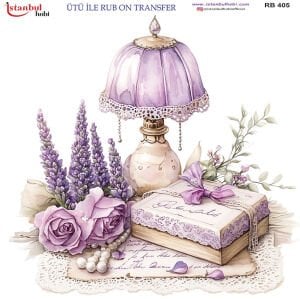 Ütü ile Rub On Transfer Kağıdı 30x30cm RB-405