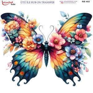 Ütü ile Rub On Transfer Kağıdı 30x30cm RB-402