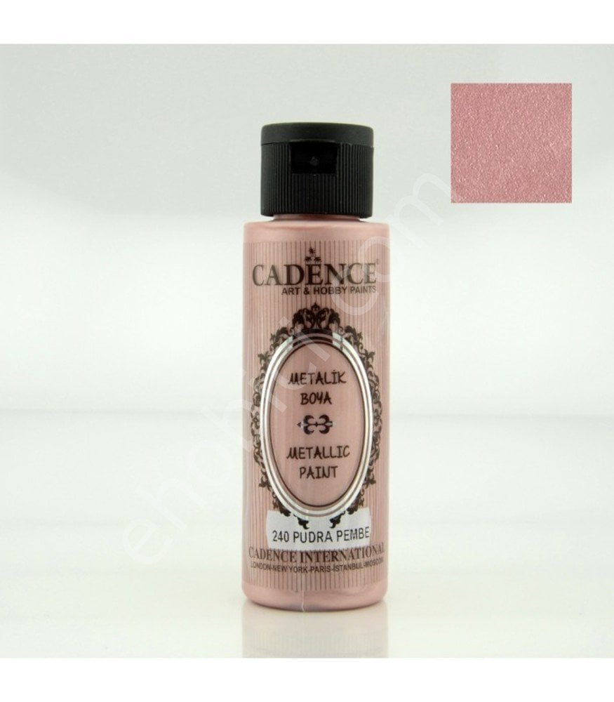 Cadence Metalik Boya - 240 Pudra Pembe 70ML