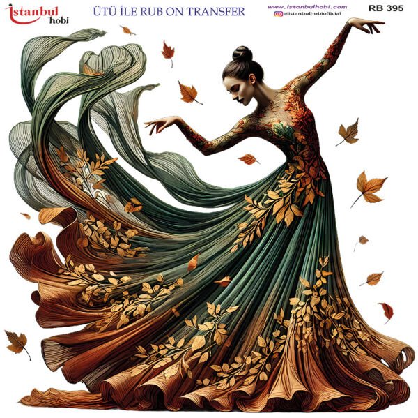 Ütü ile Rub On Transfer Kağıdı 30x30cm RB-395