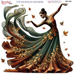 Ütü ile Rub On Transfer Kağıdı 30x30cm RB-395