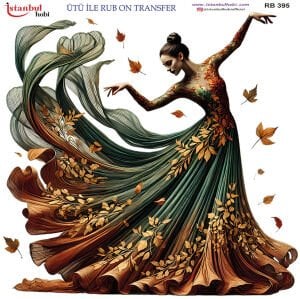 Ütü ile Rub On Transfer Kağıdı 30x30cm RB-395