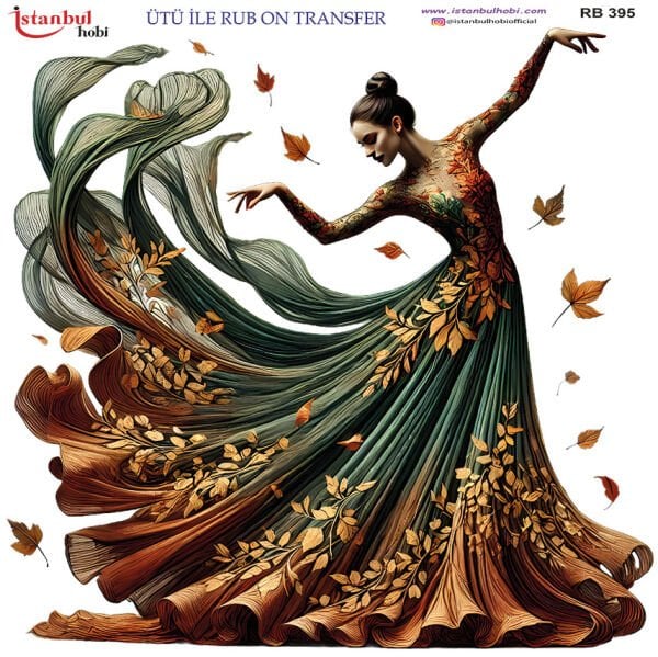 Ütü ile Rub On Transfer Kağıdı 30x30cm RB-395