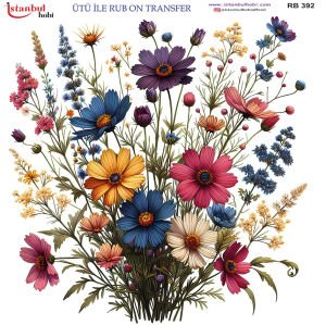 Ütü ile Rub On Transfer Kağıdı 30x30cm RB-392