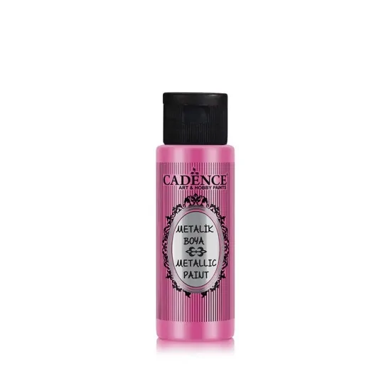 Cadence Metalik Boya 212 Koyu Pembe 70ML