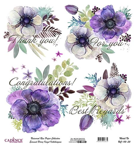 Cadence Evrensel Pirinç Dekopaj Kağıdı - UC-110