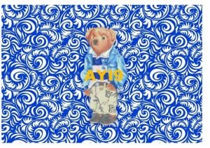 Lineart Pirinç Dekopaj Kağıdı AYI-09