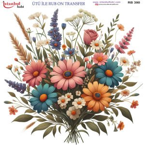 Ütü ile Rub On Transfer Kağıdı 30x30cm RB-390