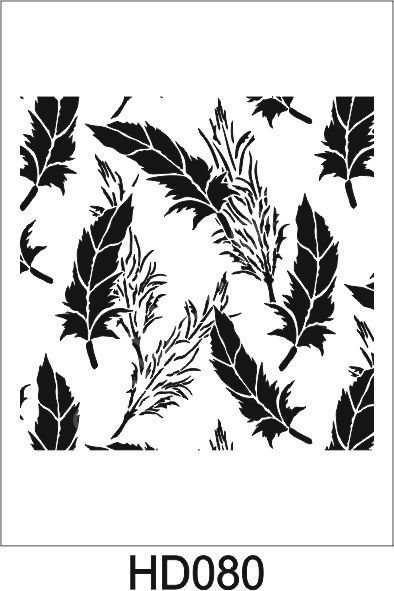 Duvar Dekor Stencil Şablon (40x40) HD-080