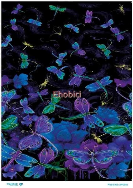 Diamond Pirinç Dekopaj Kağıdı - AN-022