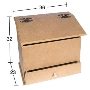 Çekmeceli Ahşap Ekmeklik E326