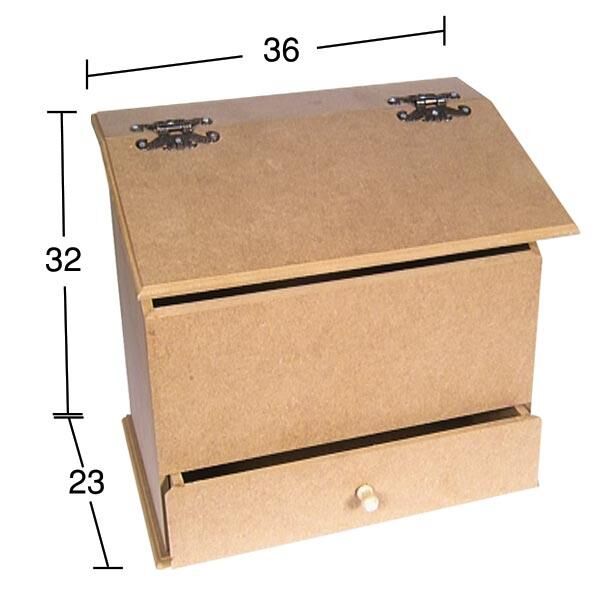 Çekmeceli Ahşap Ekmeklik E326