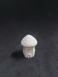 Dekoratif Kış Evi No:1 - 4x2,5cm