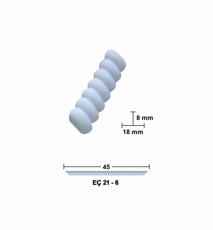 Bükülebilir Esnek Çıta 45cm EÇ-21-6