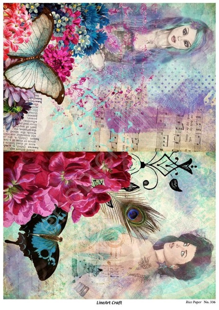 Model 336 - Pirinç Dekopaj Lineart Craft