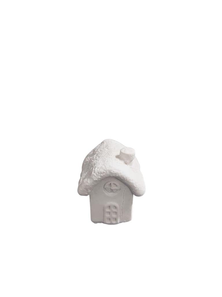 Dekoratif Kış Evi No:3 - 3,5x3cm