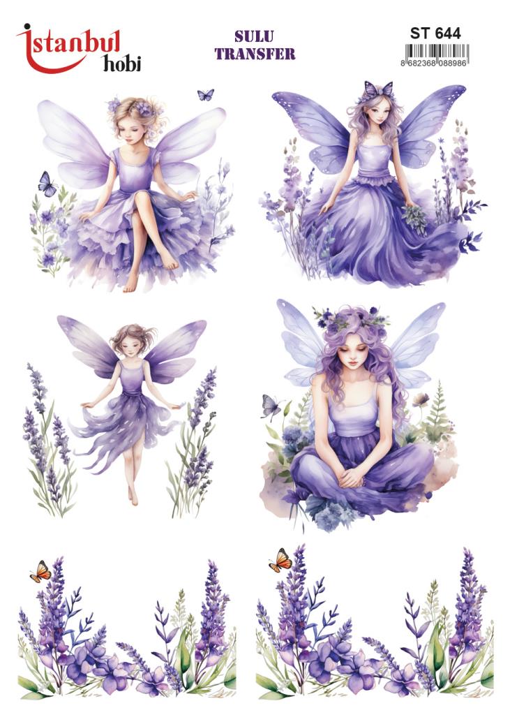 Sulu Transfer Kağıdı 25x35cm ST-644