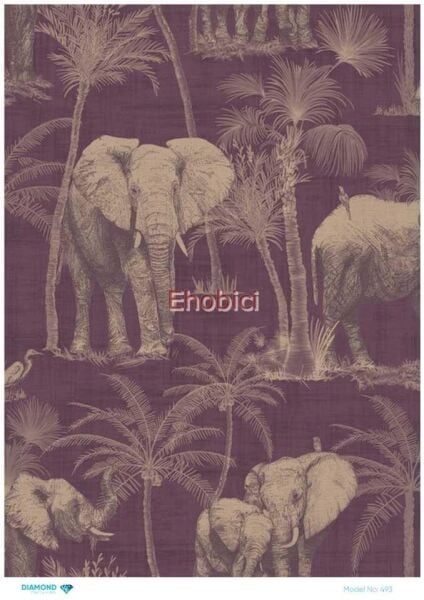 Diamond Pirinç Dekopaj Kağıdı - 493