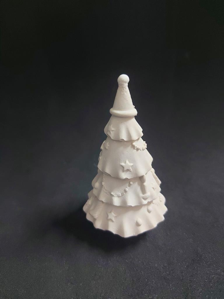 Dekoratif Süslü Çam Ağacı 9x5cm