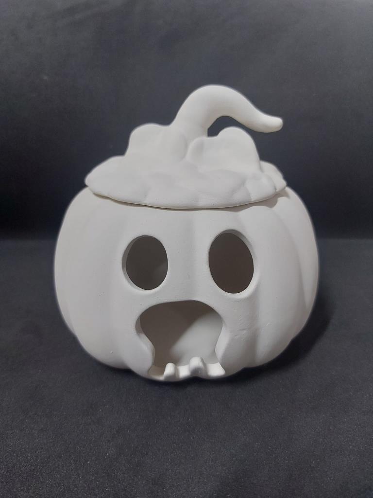 Seramik Halloween Balkabağı 15x14cm Cadılar Bayramı