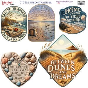 Ütü ile Rub On Transfer Kağıdı 30x30cm RB-290