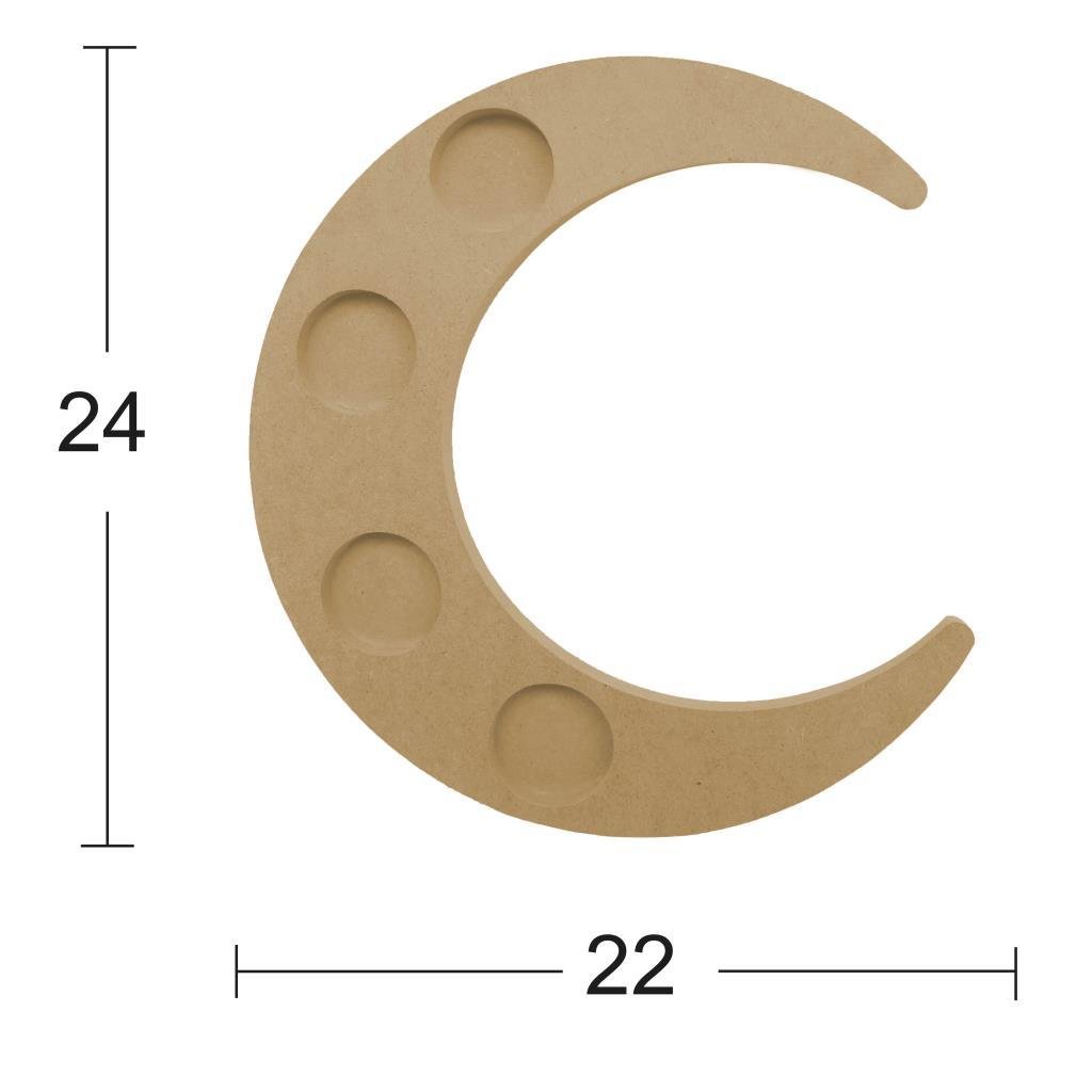 Dekoratif Ahşap Mumluk M10