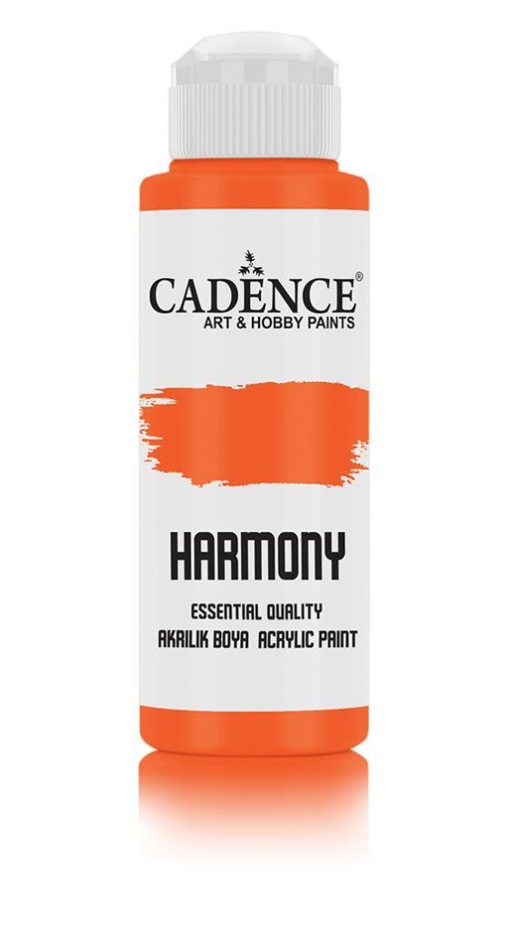 Cadence Harmony Akrilik Boya HAR-017 Turuncu 120ml