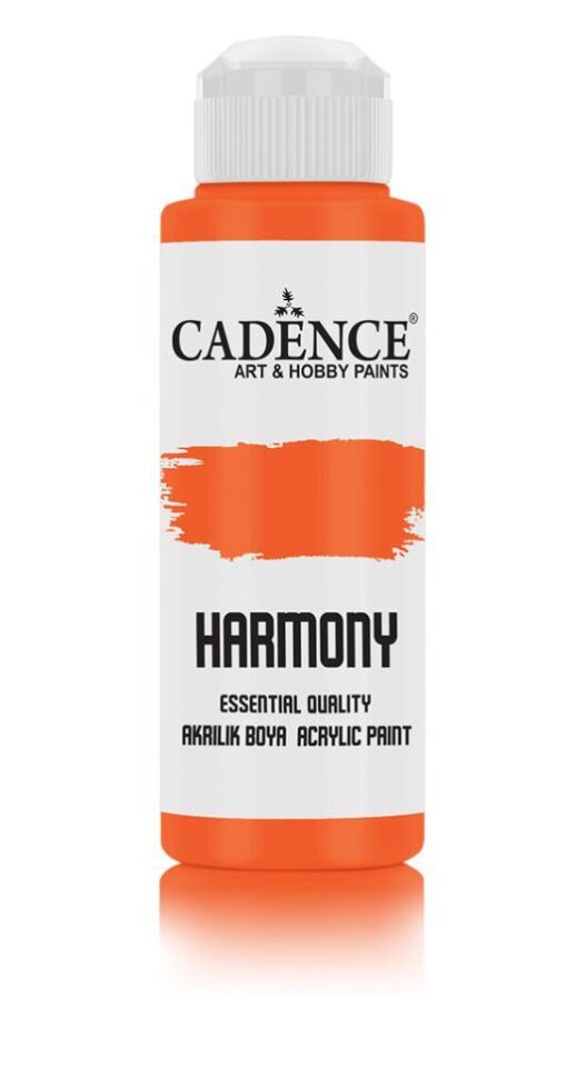 Cadence Harmony Akrilik Boya HAR-017 Turuncu 120ml