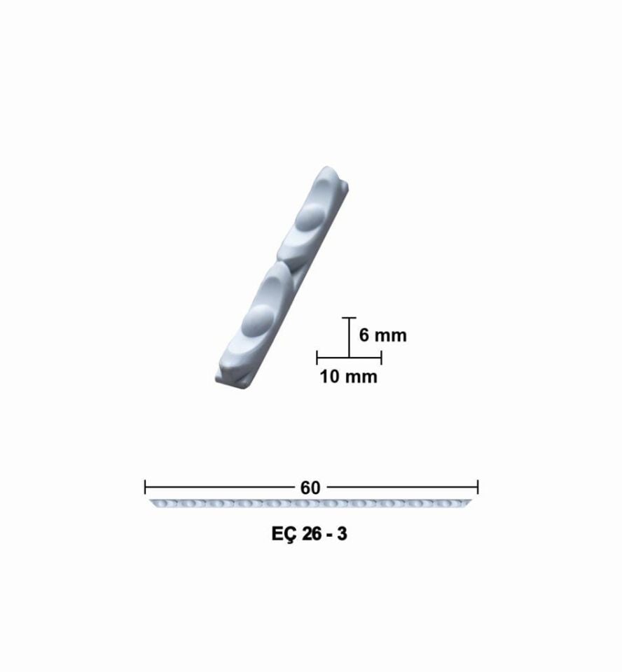 Bükülebilir Esnek Çıta 60cm EÇ-26-3