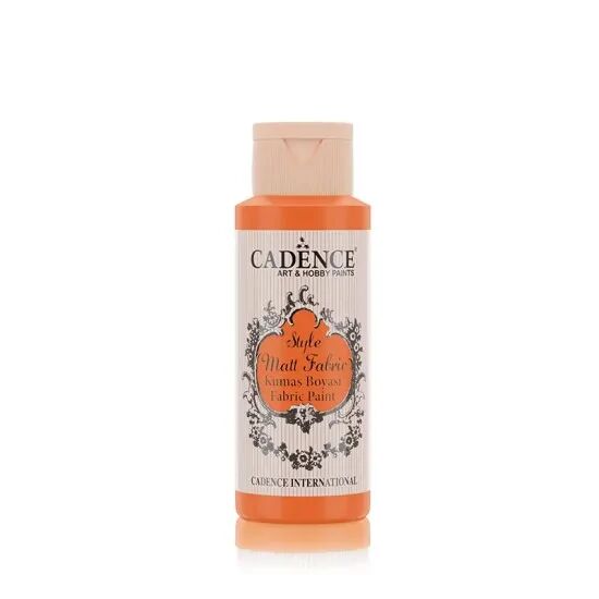 Cadence Style Mat Kumaş Boyası - 633 Turuncu 59ml